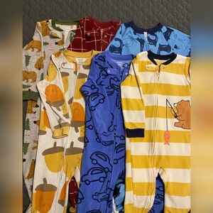 3T Boys Footed Pajamas Bundle